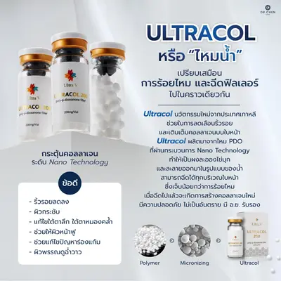 𝐔𝐋𝐓𝐑𝐀𝐕 𝐔𝐋𝐓𝐑𝐀𝐂𝐎𝐋®  ไหมน้ำ ตัวดังจากเกาหลี