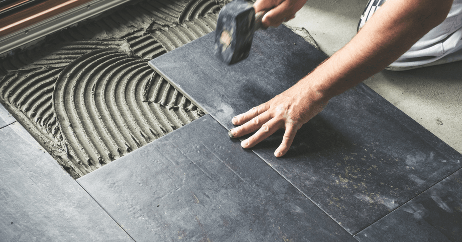 พื้นกระเบื้องมีเสียงกลวง