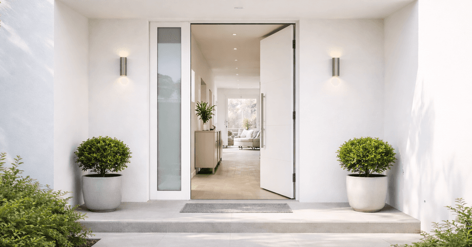 ประตู หน้าต่าง และกระจก