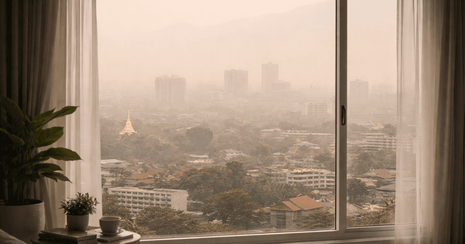 จุดที่ฝุ่น PM 2.5 สามารถผ่านเข้ามาได้