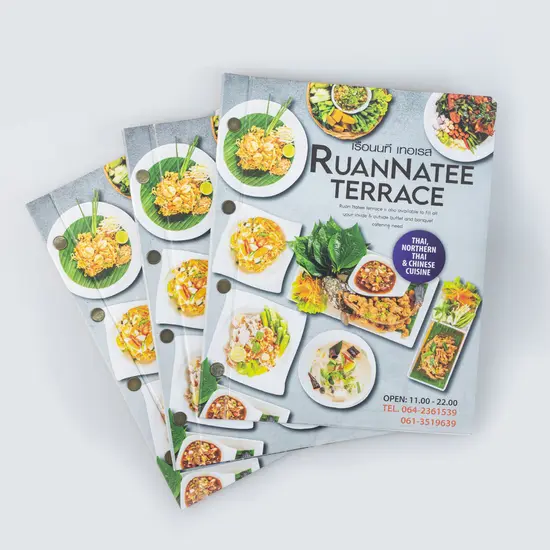 รับผลิตและออกแบบเมนูอาหาร