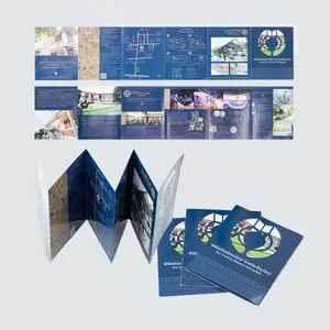 รับผลิตและออกแบบแผ่นพับ