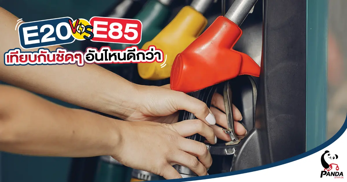 E20 vs E85 เทียบกันชัดๆ อันไหนดีกว่า