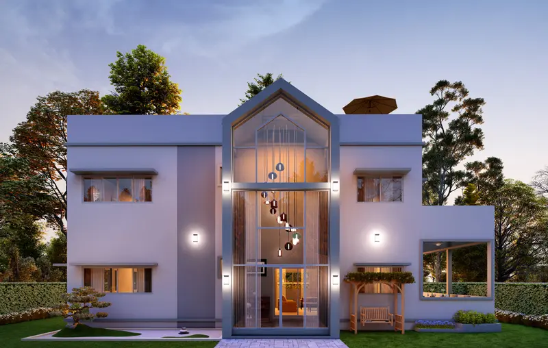 แบบบ้าน 3D Serie 8 Modern ปัญญาฤทธิ์โฮม บริษัทรับสร้างบ้านเชียงใหม่