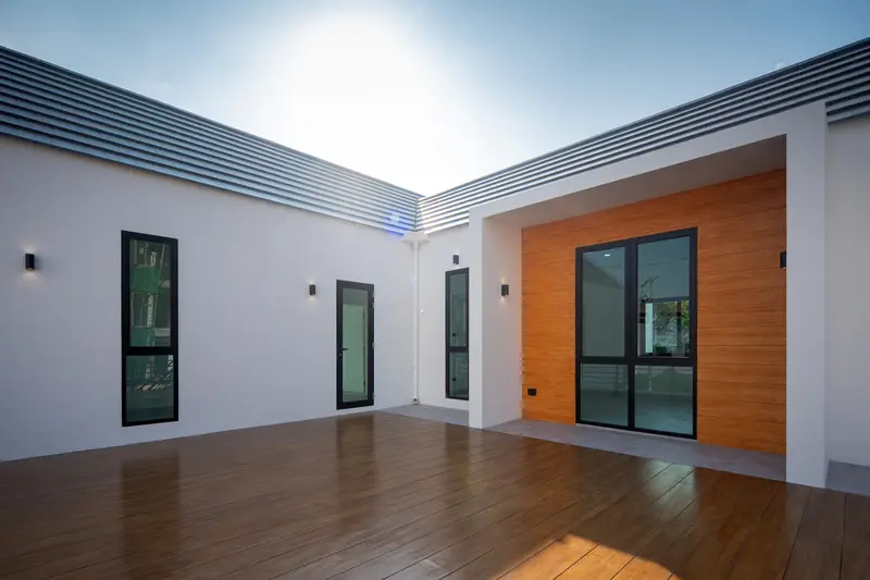 บ้านคุณขวัญ Serie 12 Modern ปัญญาฤทธิ์โฮม บริษัทรับสร้างบ้านเชียงใหม่