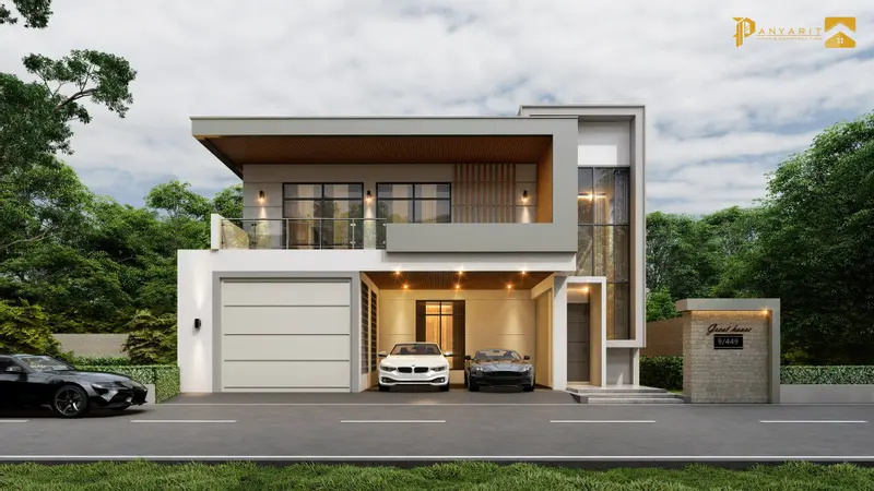 แบบบ้าน 3D ปัญญาฤทธิ์โฮม บริษัทรับสร้างบ้านเชียงใหม่