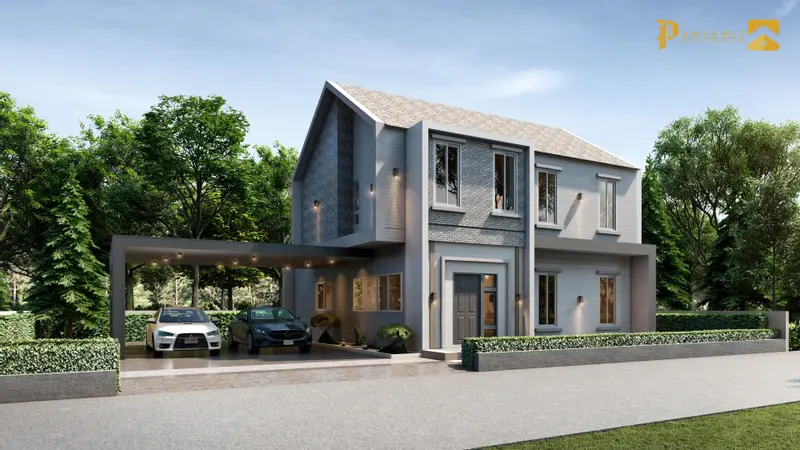 แบบบ้าน 3D ปัญญาฤทธิ์โฮม บริษัทรับสร้างบ้านเชียงใหม่