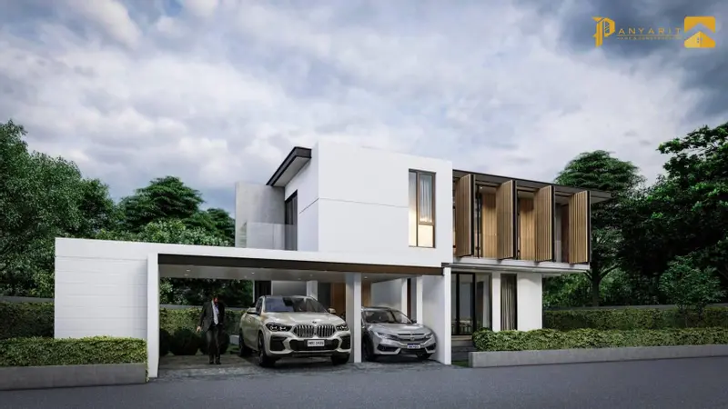 แบบบ้าน 3D ปัญญาฤทธิ์โฮม บริษัทรับสร้างบ้านเชียงใหม่