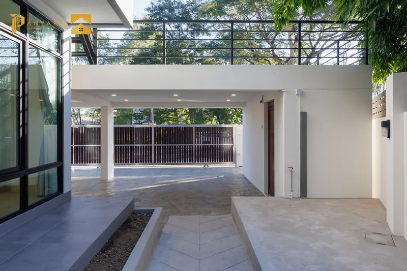 บ้านคุณแอนโมเดิร์น 2 ชั้น ปัญญาฤทธิ์โฮม บริษัทรับสร้างบ้านเชียงใหม่