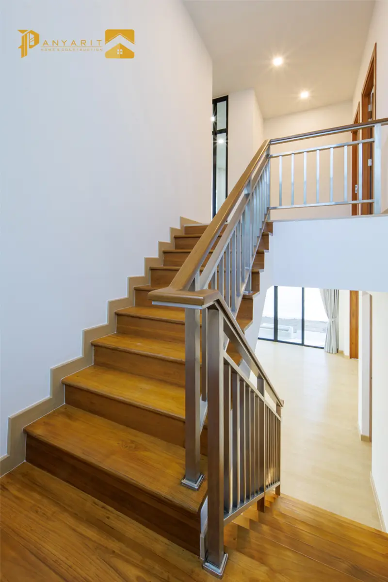 บ้านคุณแอนโมเดิร์น 2 ชั้น ปัญญาฤทธิ์โฮม บริษัทรับสร้างบ้านเชียงใหม่