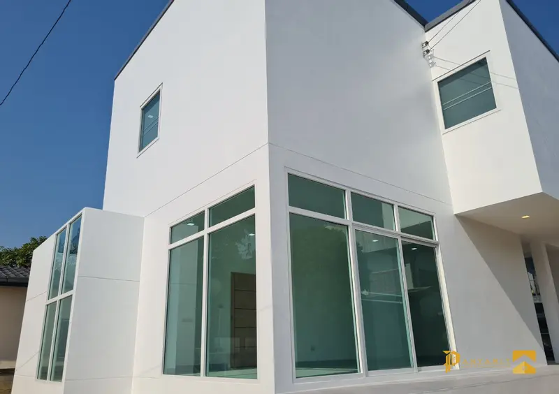 บ้านคุณตั้มโมเดิร์น 2 ชั้น ปัญญาฤทธิ์โฮม บริษัทรับสร้างบ้านเชียงใหม่