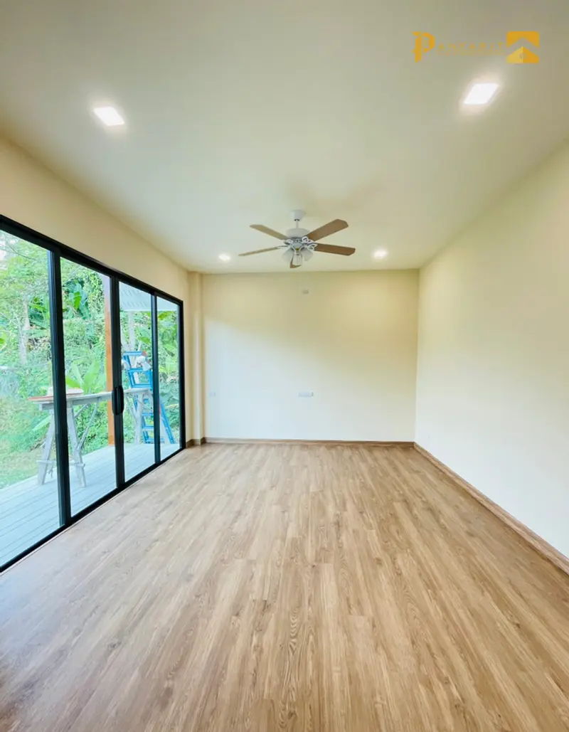 บ้านคุณตั้มโมเดิร์น 1 ชั้น ปัญญาฤทธิ์โฮม บริษัทรับสร้างบ้านเชียงใหม่