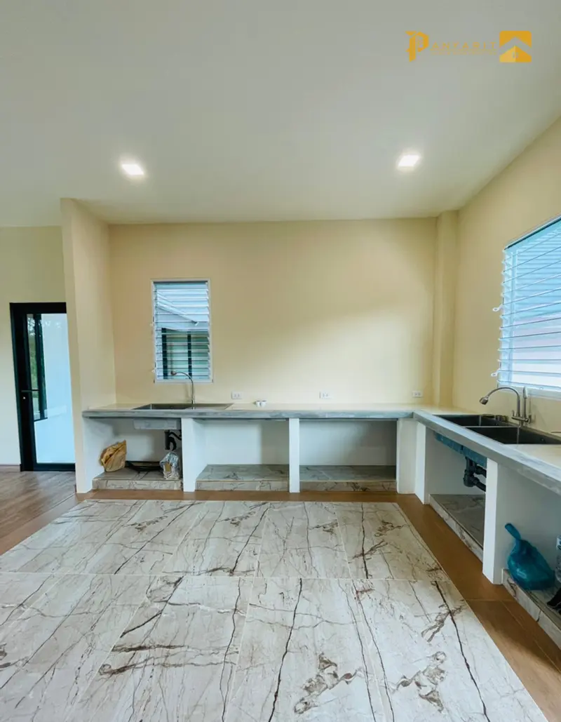 บ้านคุณตั้มโมเดิร์น 1 ชั้น ปัญญาฤทธิ์โฮม บริษัทรับสร้างบ้านเชียงใหม่