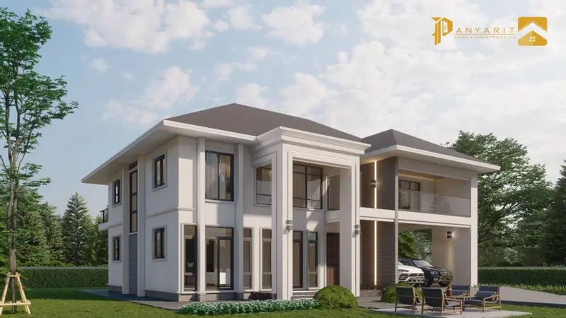 แบบบ้าน 3D ปัญญาฤทธิ์โฮม บริษัทรับสร้างบ้านเชียงใหม่