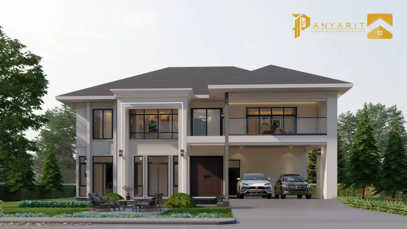 แบบบ้าน 3D ปัญญาฤทธิ์โฮม บริษัทรับสร้างบ้านเชียงใหม่