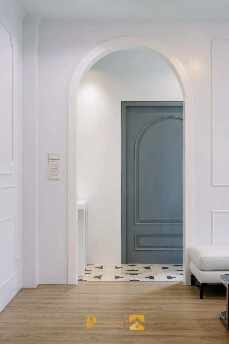 บ้านคุณกันต์และคุณแพร สไตล์โมเดิร์น 2 ชั้น ปัญญาฤทธิ์โฮม บริษัทรับสร้างบ้านเชียงใหม่