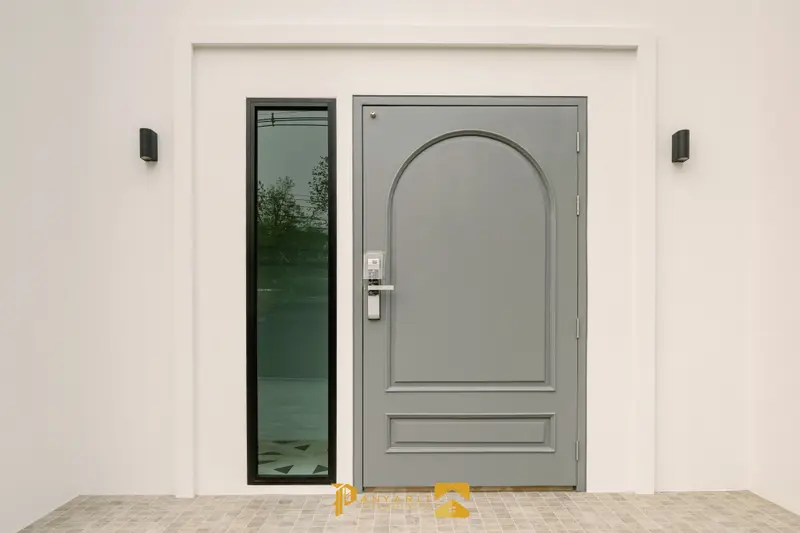 บ้านคุณกันต์และคุณแพร สไตล์โมเดิร์น 2 ชั้น ปัญญาฤทธิ์โฮม บริษัทรับสร้างบ้านเชียงใหม่