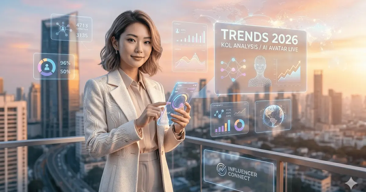 Influencerต่างชาติ ไม่ใช่แค่สื่อ แต่คือพาร์ทเนอร์เชิงกลยุทธ์