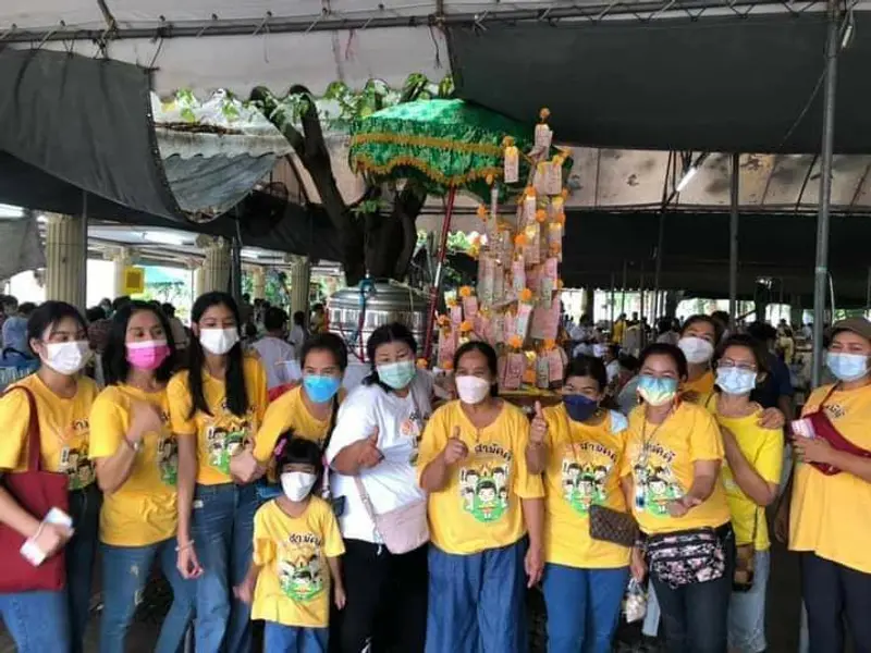 รีวิวภาพความประทับใจ เสื้อสายบุญ กฐินสามัคคี