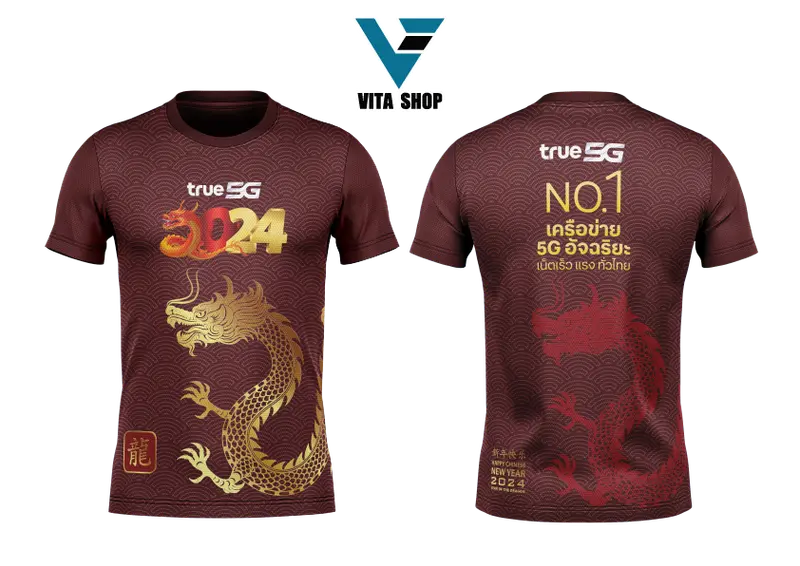 งานพิมพ์ซับลิเมชั่น เสื้อโปโล