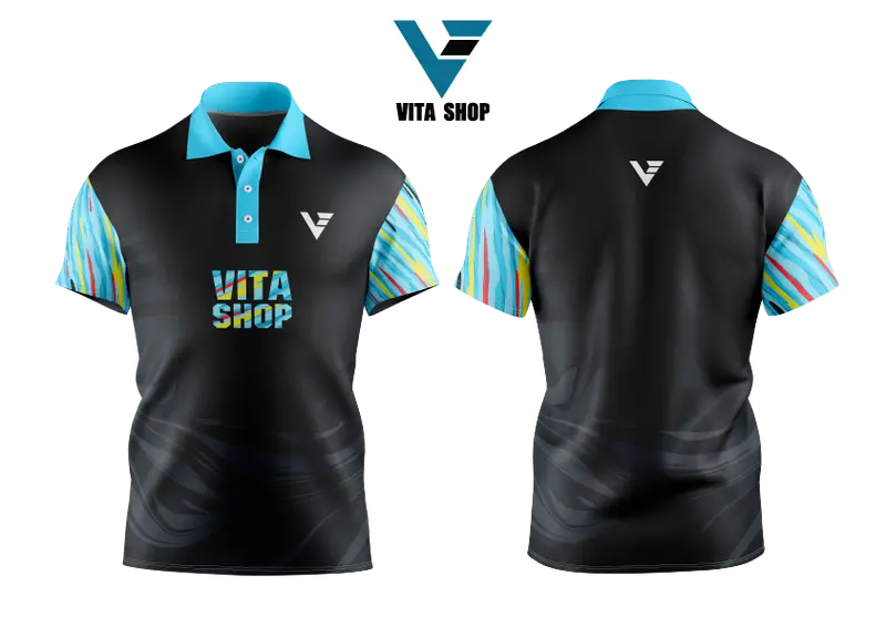 งานพิมพ์ซับลิเมชั่น เสื้อโปโล