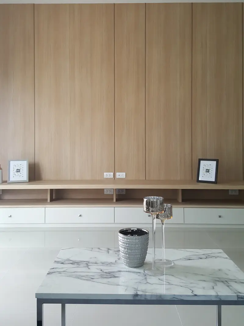 งานรับเหมาตกแต่งภายใน บ้านตัวอย่าง โครงการ Richy Rich Land อำเภอสันทราย จังหวัดเชียงใหม่