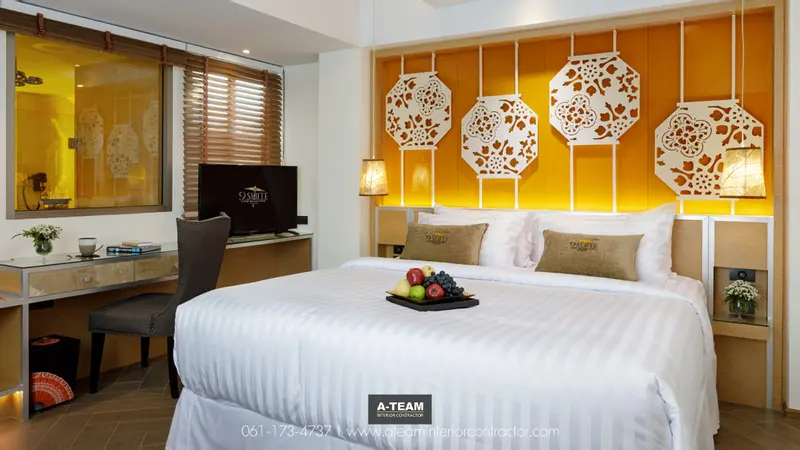 งานรับเหมาตกแต่งภายใน โรงแรม 9 Suite จังหวัดเชียงใหม่