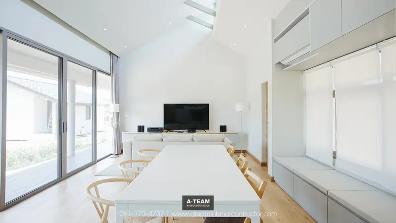 งานรับเหมาตกแต่งภายใน บ้านพักอาศัย อำเภอดอยสะเก็ด จังหวัดเชียงใหม่