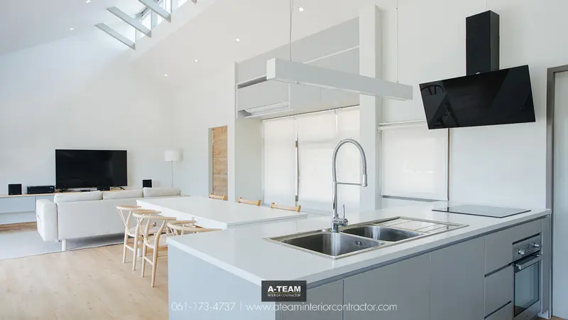 งานรับเหมาตกแต่งภายใน บ้านพักอาศัย อำเภอดอยสะเก็ด จังหวัดเชียงใหม่