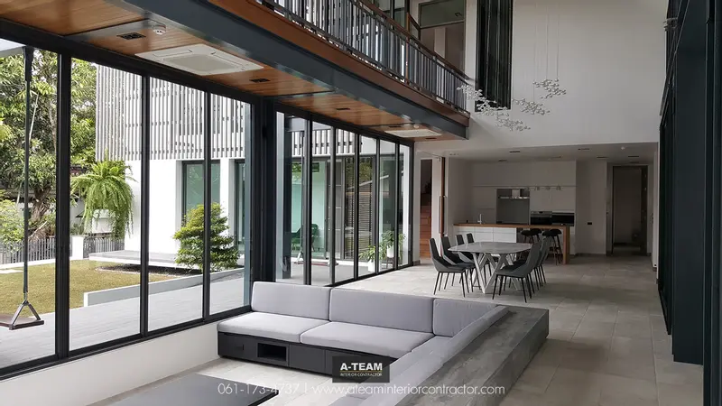 งานรับเหมาตกแต่งภายใน บ้านพักอาศัย หมู่บ้านอิงดอย จังหวัดเชียงใหม่