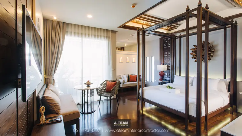 งานรับเหมาตกแต่งภายใน โรงแรม T - Heritage จังหวัดเชียงใหม่