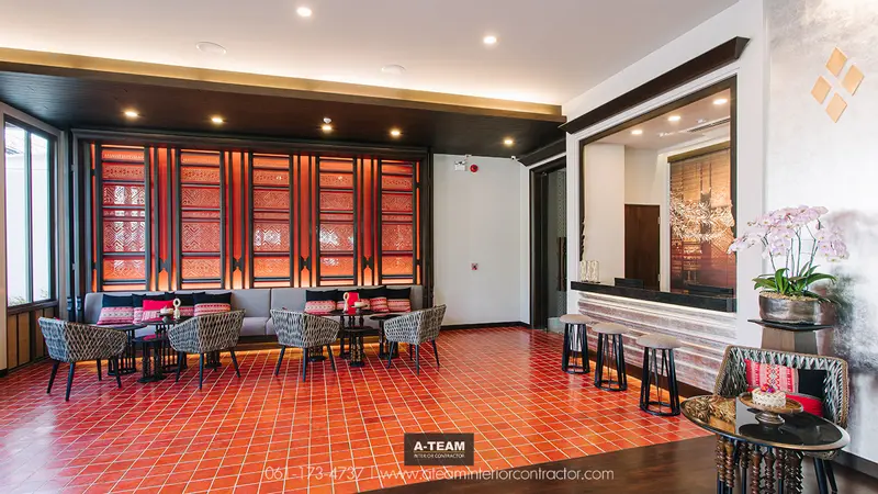 งานรับเหมาตกแต่งภายใน โรงแรม T - Heritage จังหวัดเชียงใหม่