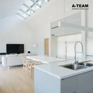 บ้านพักอาศัยสไตล์โมเดิร์น (Modern) - บริการรับเหมาตกแต่งภายในและผลิตเฟอร์นิเจอร์บิวท์อิน