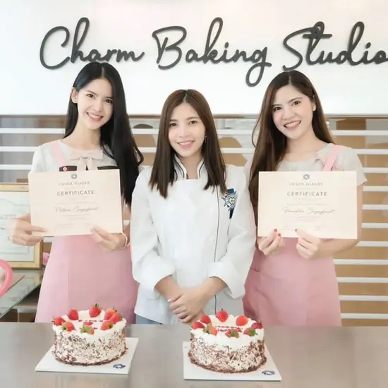 คลาสเรียนสอนทำขนม แต่งหน้าเค้ก