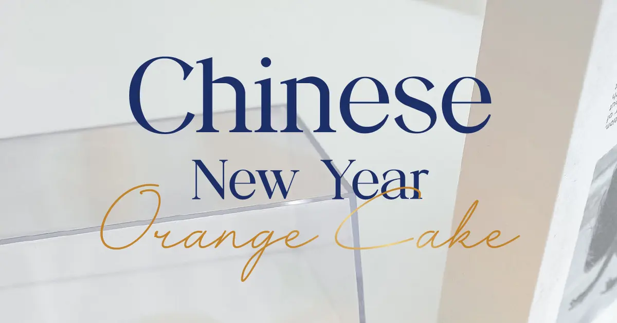 🍊 Happy Chinese New Year🍊 รวมเค้กส้มมงคลต้อนรับเทศกาลตรุษจีน 🧧✨