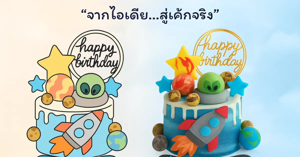Charm Bakery เชียงใหม่: เนรมิตเค้ก 3 มิติในฝันของคุณให้กลายเป็นจริง