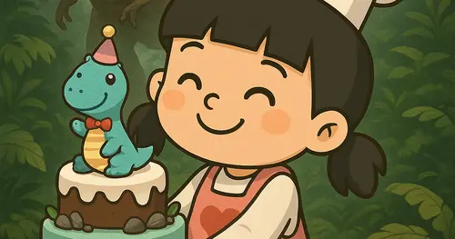 เค้กธีม Jurassic เอาใจสายไดโนเสาร์ ทั้งเด็กและผู้ใหญ่ก็อินได้!