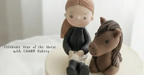 เค้กปีมะเมีย สุดน่ารัก โดย Charm Bakery | เค้กเชียงใหม่ที่ออกแบบเฉพาะคุณ