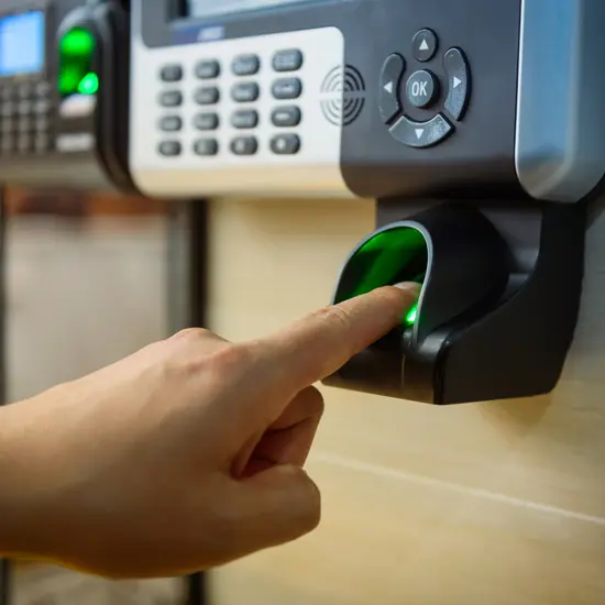 BIOMETRIC SCANNER/TIME ATTENDANCE