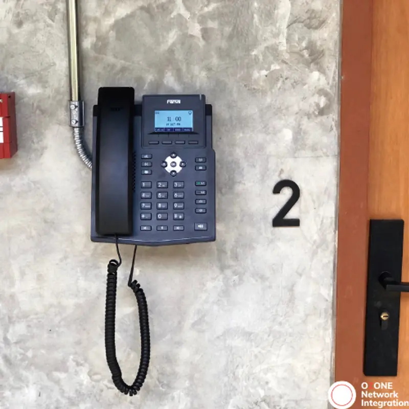 ผลงานระบบโทรศัพท์ @The Camp Muay Thai Resort and Academy 