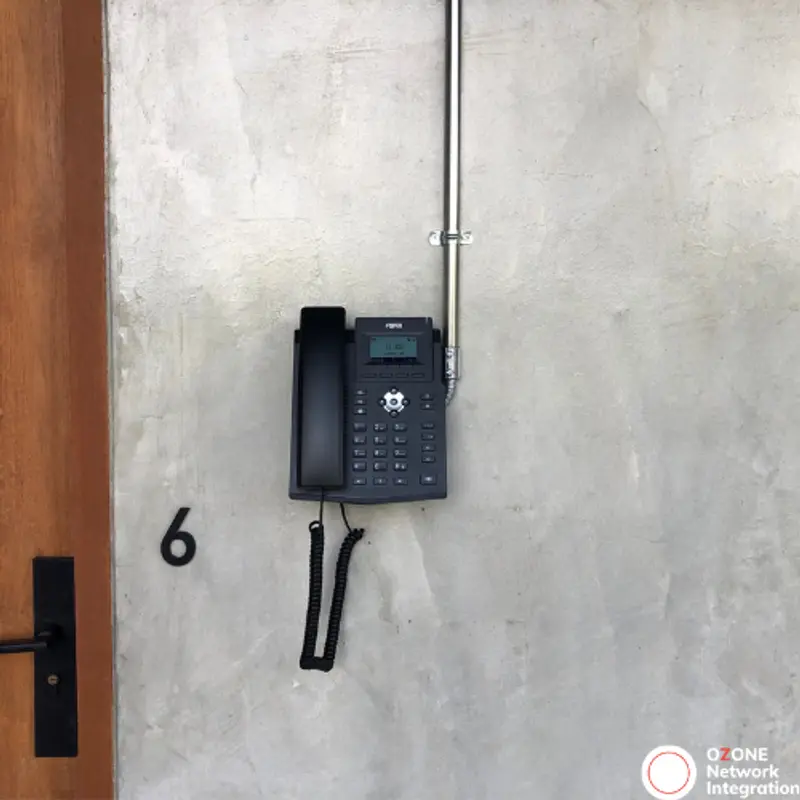 ผลงานระบบโทรศัพท์ The Camp Muay Thai Resort and Academy 