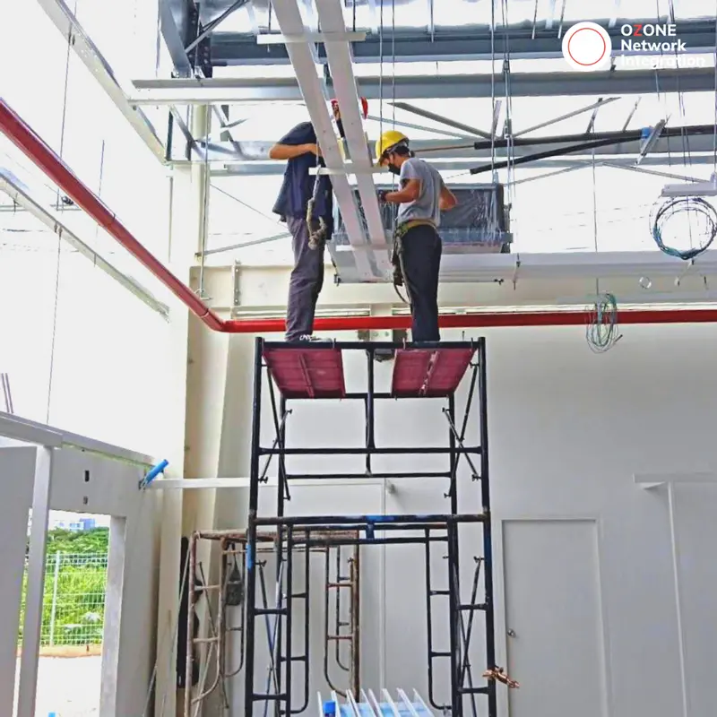 ผลงานระบบเน็ตเวิร์ค Dacathlon เชียงใหม่