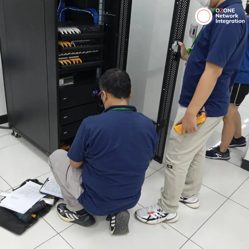 ผลงานระบบเน็ตเวิร์ค Decathlon เชียงใหม่