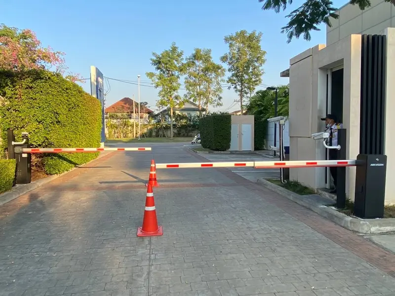 ผลงานติดตั้งระบบ Parking Barrier