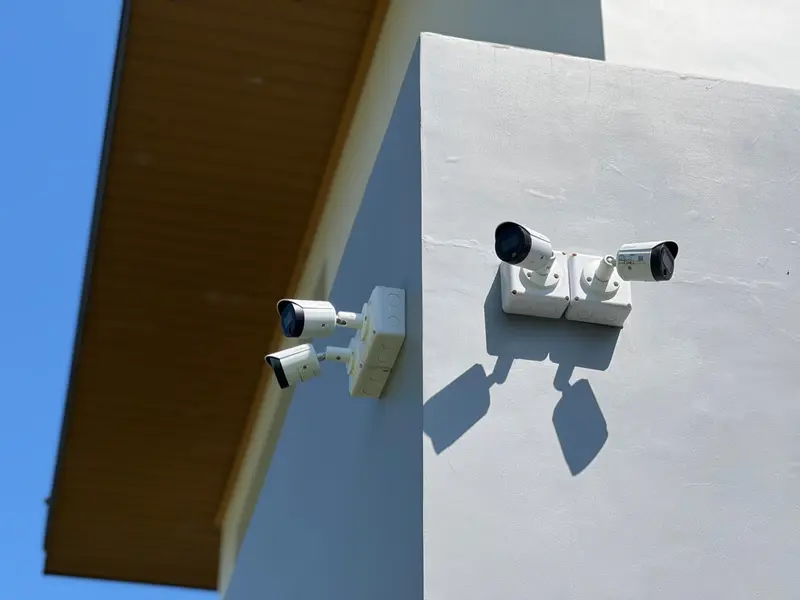 ผลงานการติดตั้งระบบกล้องวงจรปิด บ้านพักอาศัย