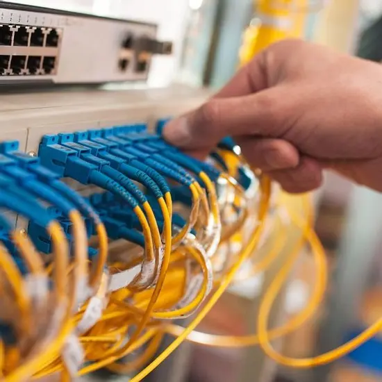 ระบบ Lan, Fiber Optic