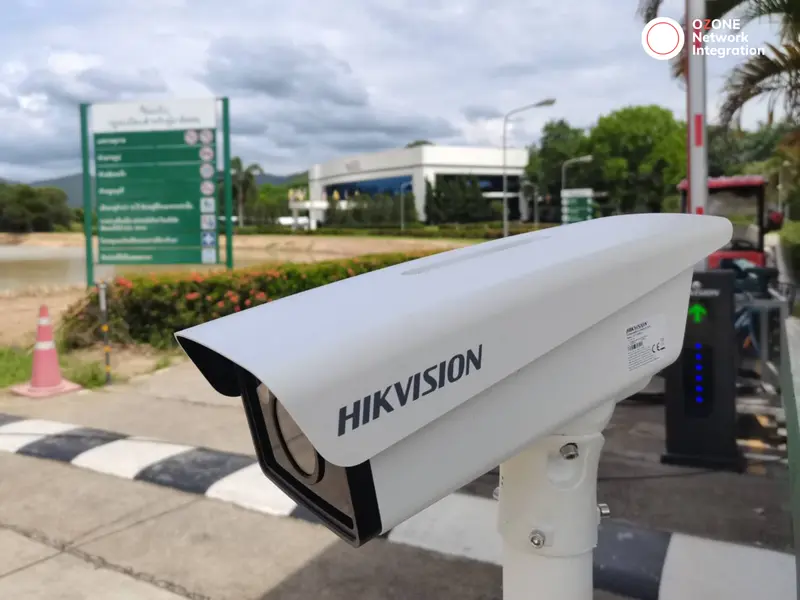 ติดตั้งกล้องLPR ทางเข้า-ออก หมู่บ้าน