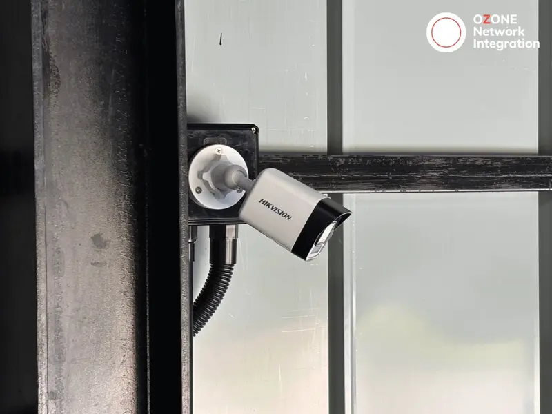 งานติดตั้งระบบ CCTV