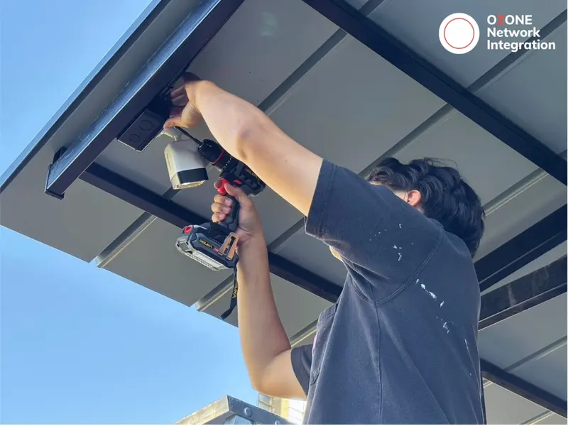 งานติดตั้งระบบCCTV