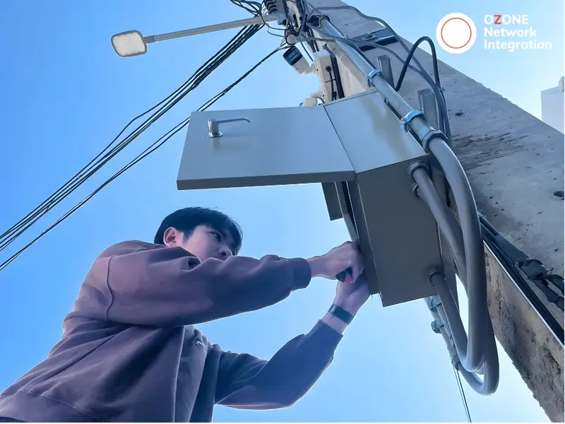 งานติดตั้งระบบCCTV 